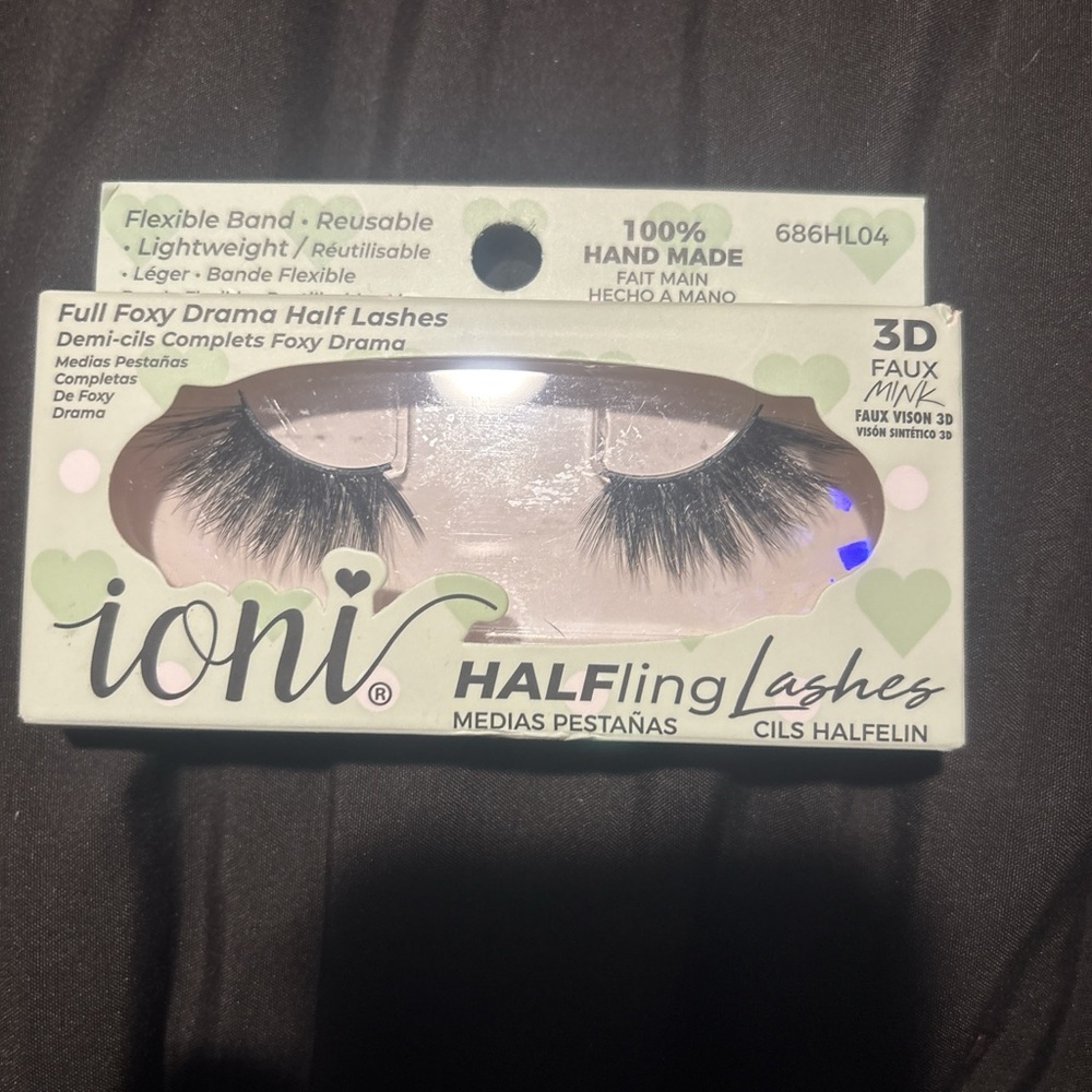 Ioni Black Half Lashes